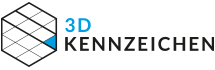 3D Kennzeichen | 3D Autokennzeichen vom Patentinhaber