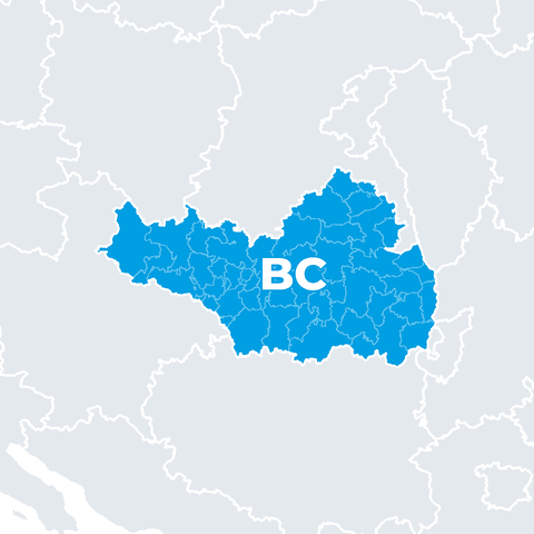 Karte Landkreis Biberach (BC)