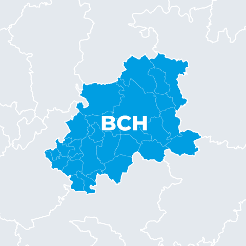 Karte Neckar-Odenwald-Kreis (BCH)