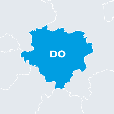 Karte Stadt Dortmund (DO)