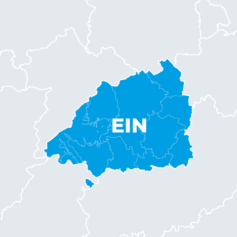 Karte Landkreis Northeim (EIN)
