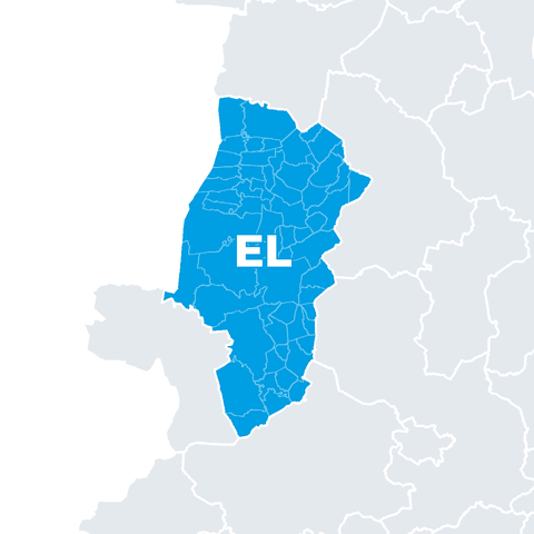 Karte Landkreis Emsland (EL)