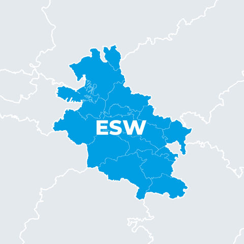 Karte Werra-Meißner-Kreis (ESW)