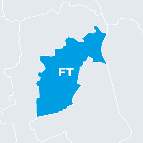 Karte Stadt Frankenthal (Pfalz) (FT)