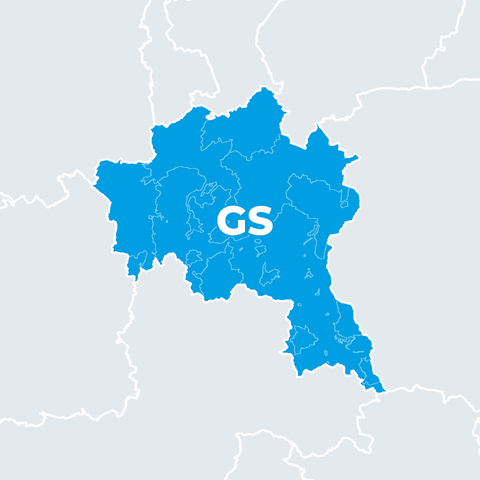 Karte Landkreis Goslar (GS)