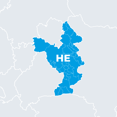 Karte Landkreis Helmstedt (HE)