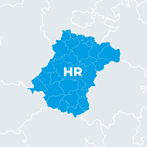Karte Schwalm-Eder-Kreis (HR)