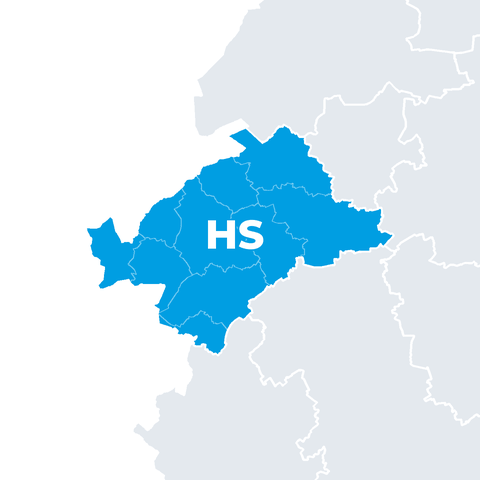 Karte Kreis Heinsberg (HS)