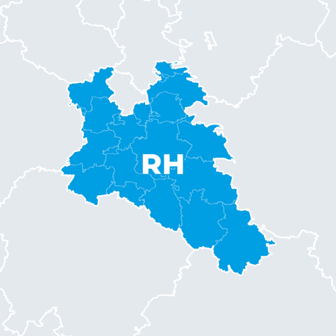 Karte Landkreis Roth (RH)
