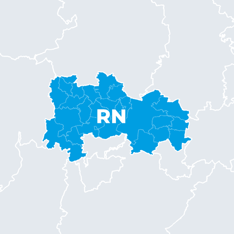 Karte Landkreis Havelland (RN)