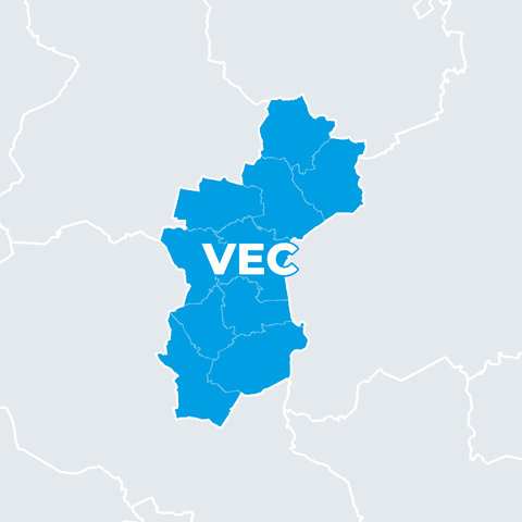 Karte Landkreis Vechta (VEC)