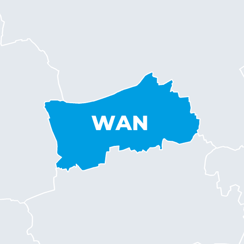 Karte Stadt Herne (WAN)