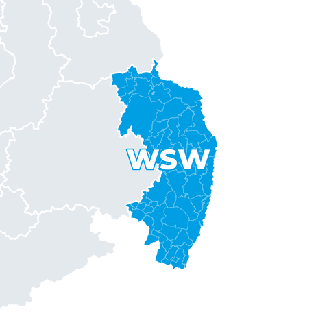 Karte Landkreis Görlitz (WSW)