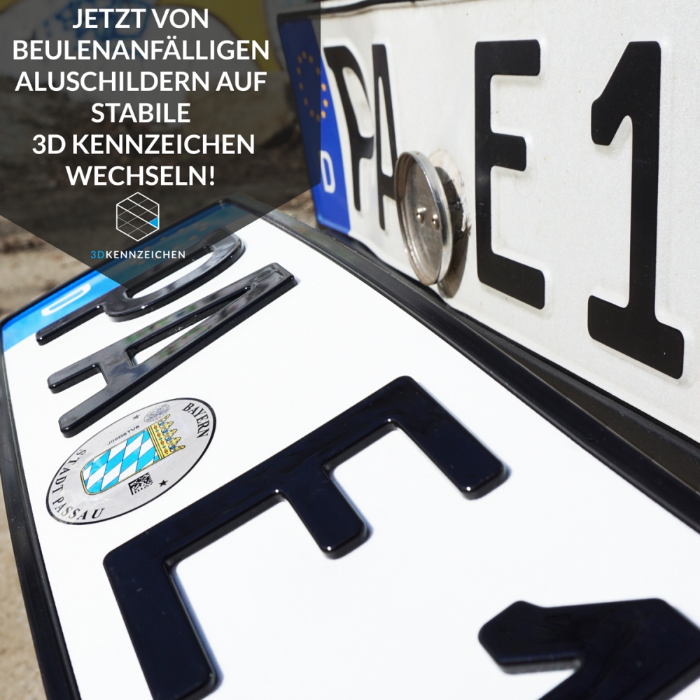 3D Kennzeichen - SKN Tuning GmbH