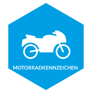 Motorradkennzeichen